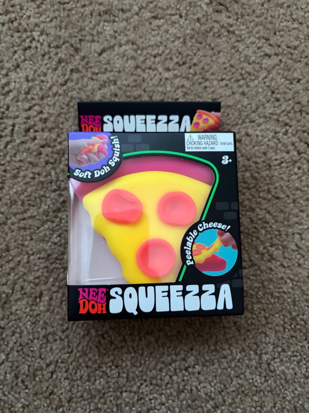 NeeDoh Squeezza Pizza Slice